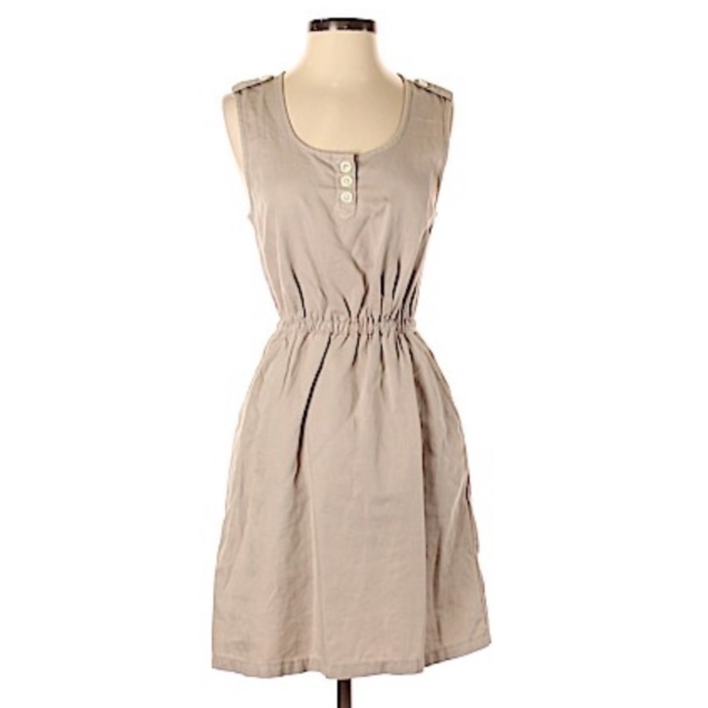 J Crew Linen Blend Dress